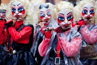 Базель (Швейцария) уже начал подготовку к своему традиционному карнавалу