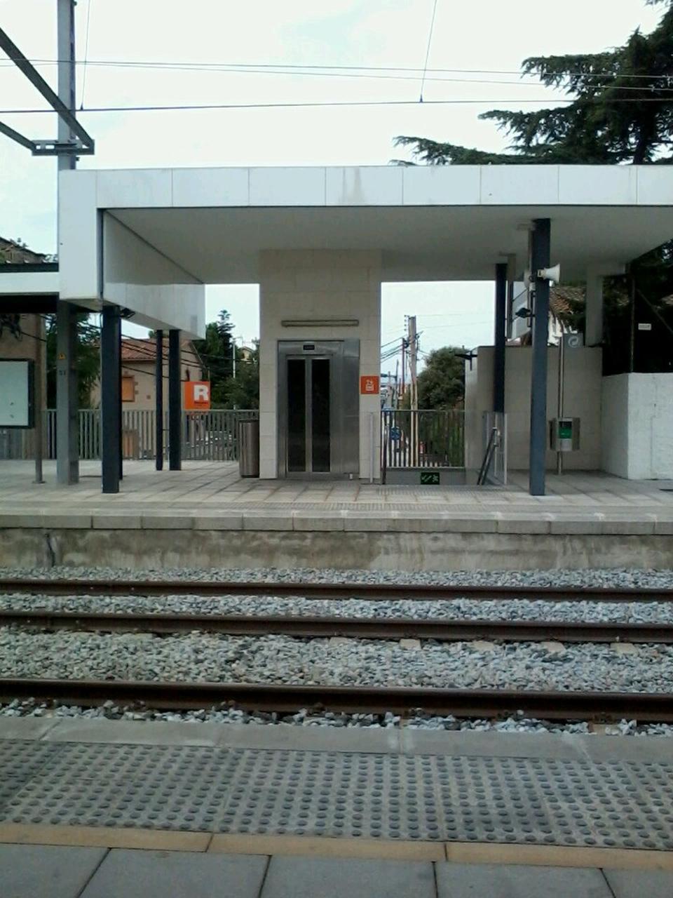 Станция ж/д в Барселоне