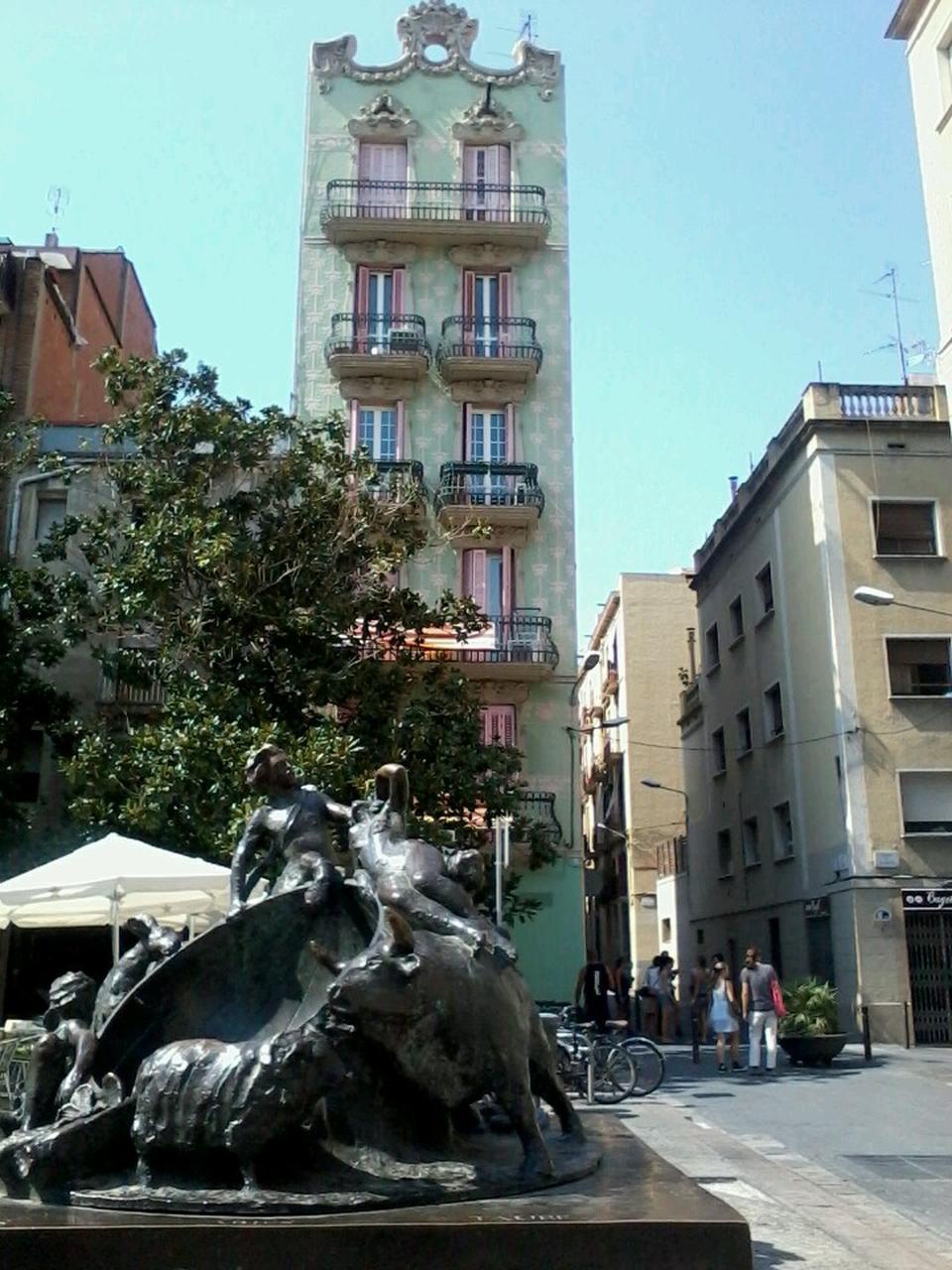 Район Грасия (Gracia) в Барселоне