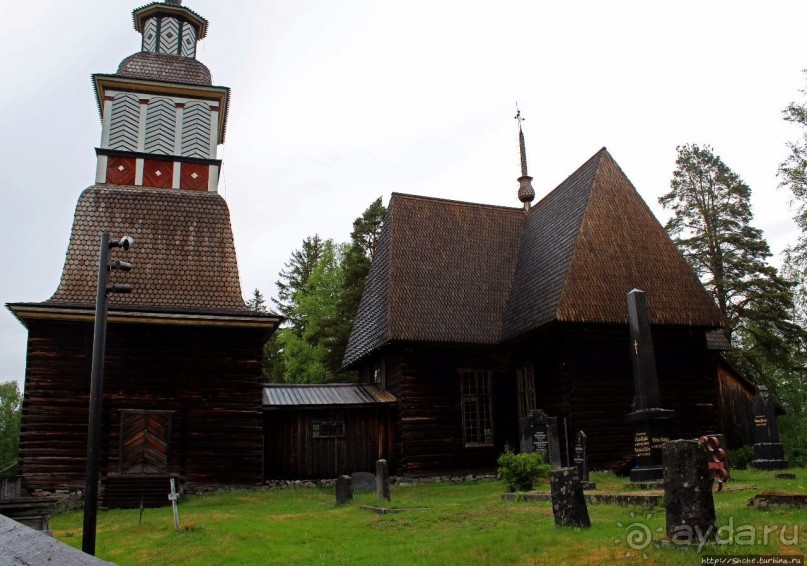 Альбом отзыва "Деревянные церкви Финляндии. Петяйявеси (объект ЮНЕСКО №584)"